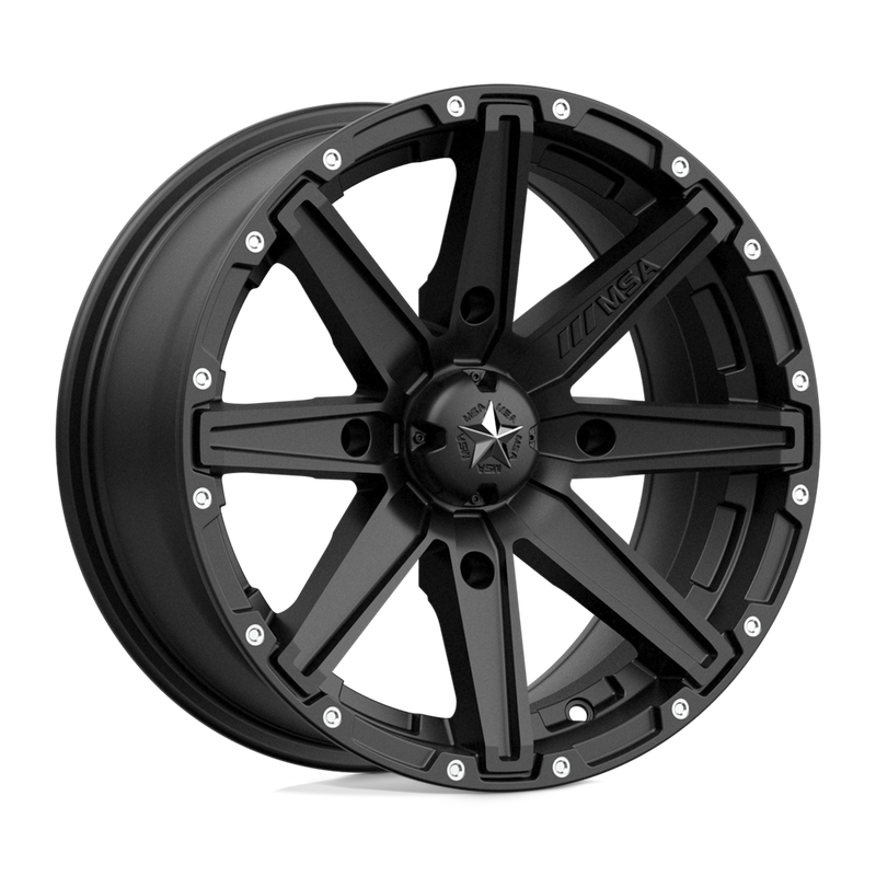 MSA Offroad Wheels M33 CLUTCH Black wheel