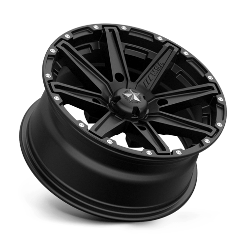 MSA Offroad Wheels M33 CLUTCH 15x7 +10 Satin Black