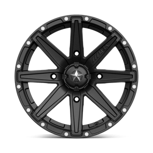 MSA Offroad Wheels M33 CLUTCH 15x7 +10 Satin Black