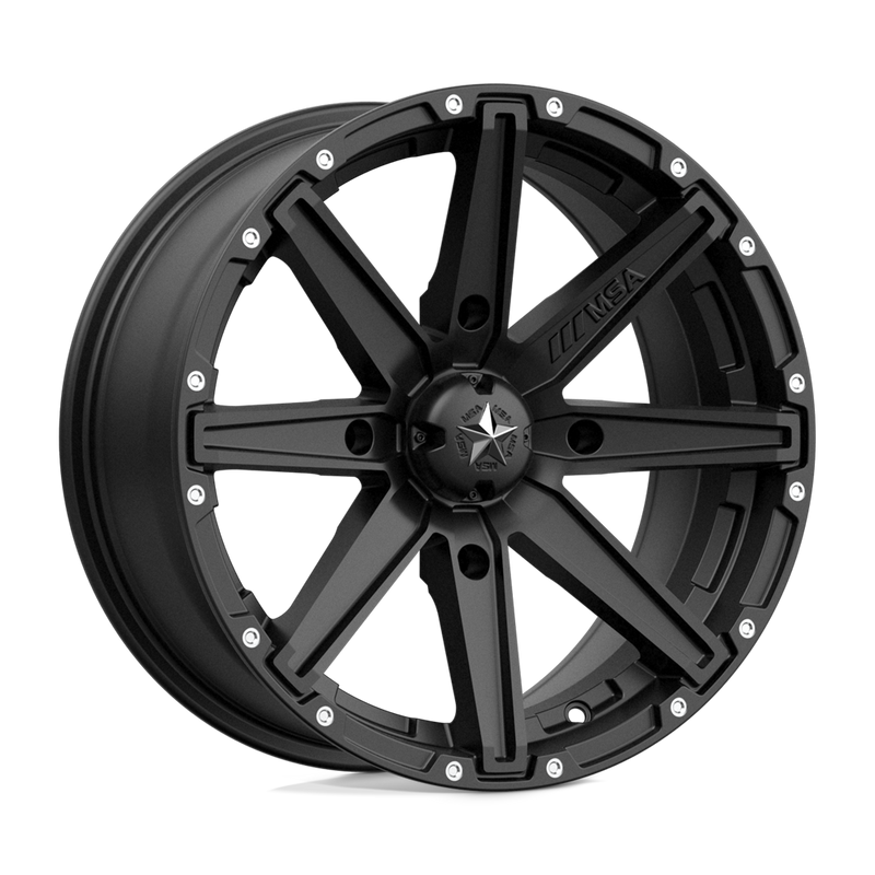 MSA Offroad Wheels M33 CLUTCH Black wheel
