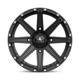 MSA Offroad Wheels M33 CLUTCH 16x7 +10mm Satin Black