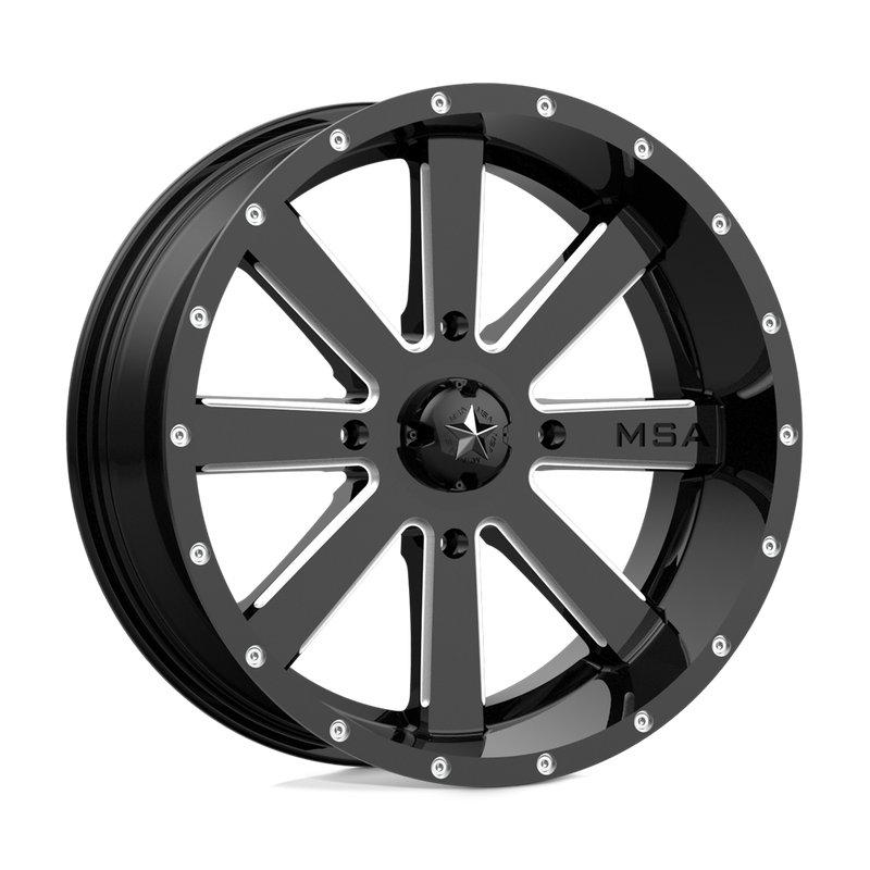 MSA Offroad Wheels M34 FLASH Black wheel