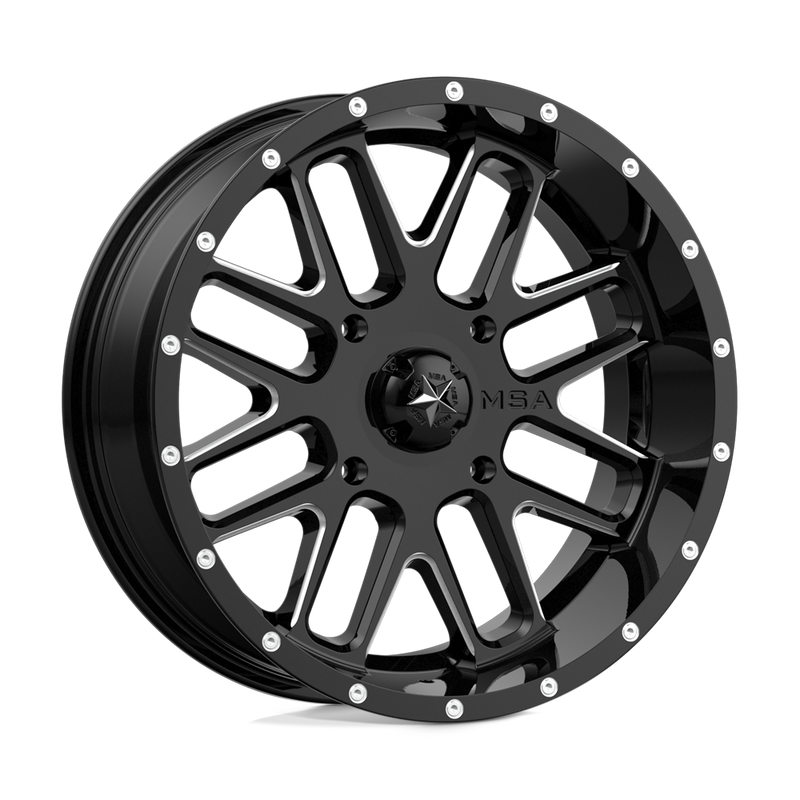 MSA Offroad Wheels M35 BANDIT Black wheel