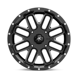 MSA Offroad Wheels M35 BANDIT 22x7 0mm Gloss Black Milled