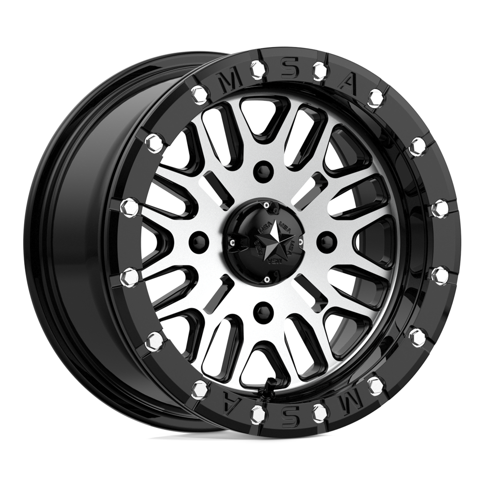 MSA Offroad Wheels M37 BRUTE BEADLOCK Black wheel