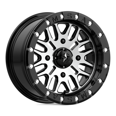 MSA Offroad Wheels M37 BRUTE BEADLOCK Black wheel