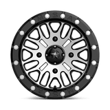 MSA Offroad Wheels M37 BRUTE BEADLOCK 14x7 +10mm Gloss Black Machined