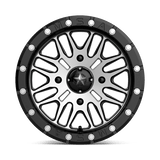 MSA Offroad Wheels M37 BRUTE BEADLOCK 15x7 +10mm Gloss Black Machined
