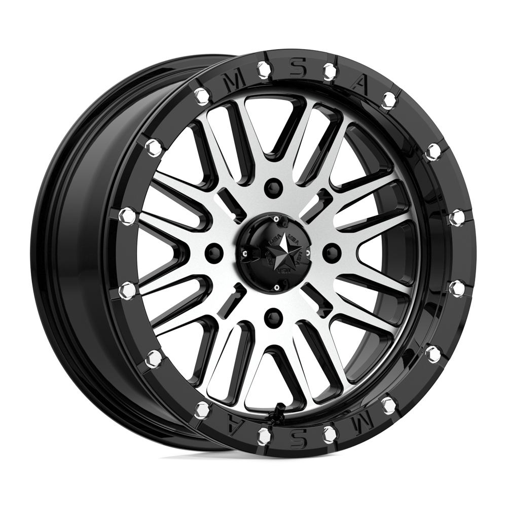 MSA Offroad Wheels M37 BRUTE BEADLOCK Black wheel