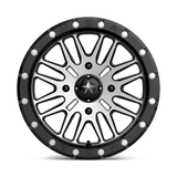 MSA Offroad Wheels M37 BRUTE BEADLOCK 16x7 +10mm Gloss Black Machined