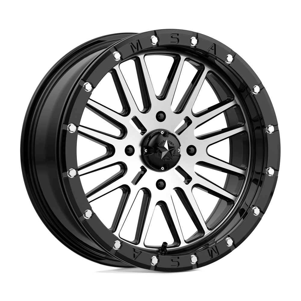 MSA Offroad Wheels M37 BRUTE BEADLOCK Black wheel