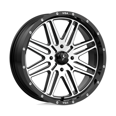 MSA Offroad Wheels M38 BRUTE Black wheel