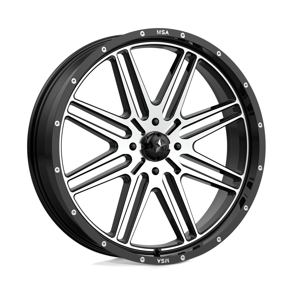 MSA Offroad Wheels M38 BRUTE Black wheel