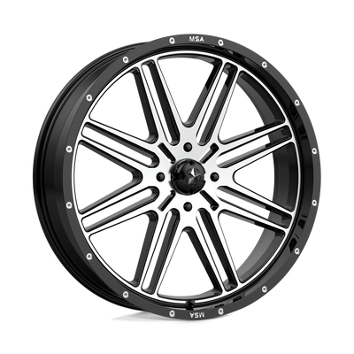 MSA Offroad Wheels M38 BRUTE Black wheel