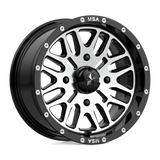 MSA Offroad Wheels M38 BRUTE Black wheel