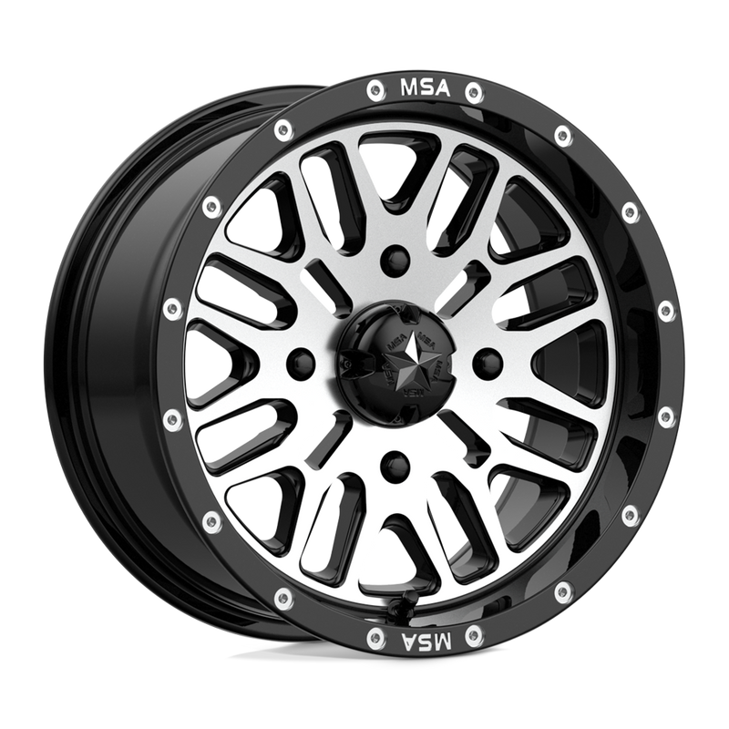 MSA Offroad Wheels M38 BRUTE Black wheel