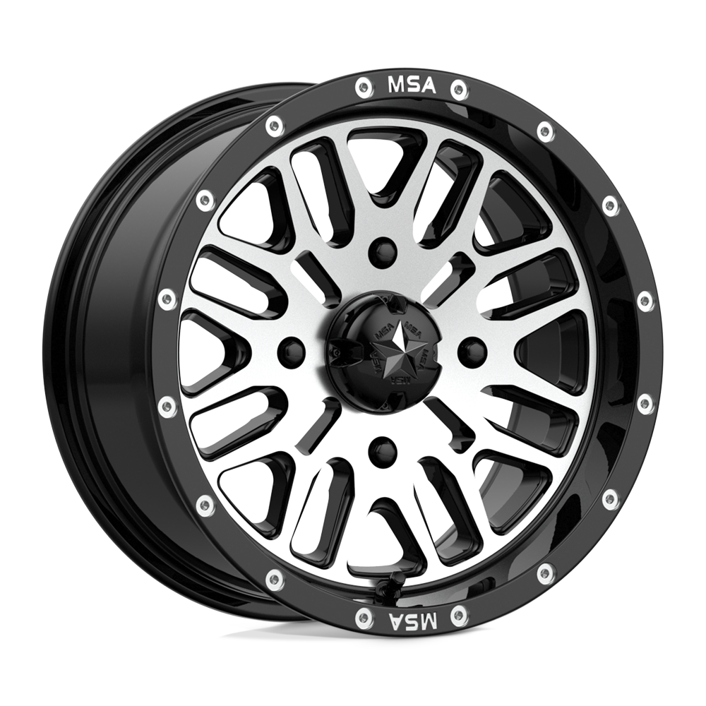 MSA Offroad Wheels M38 BRUTE Black wheel