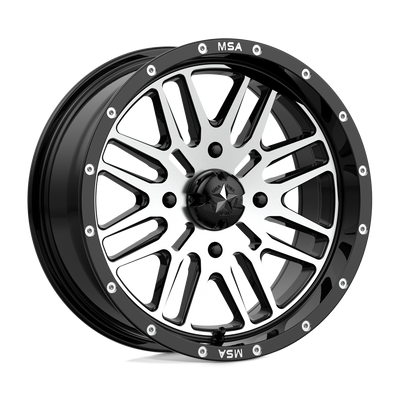 MSA Offroad Wheels M38 BRUTE Black wheel