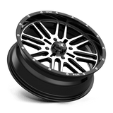 MSA M38 Brute 18x7 Gloss Black Machined premium UTV off-road wheel