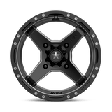 MSA Offroad Wheels M39 CROSS 15x7 +10mm Satin Black Titanium Tint