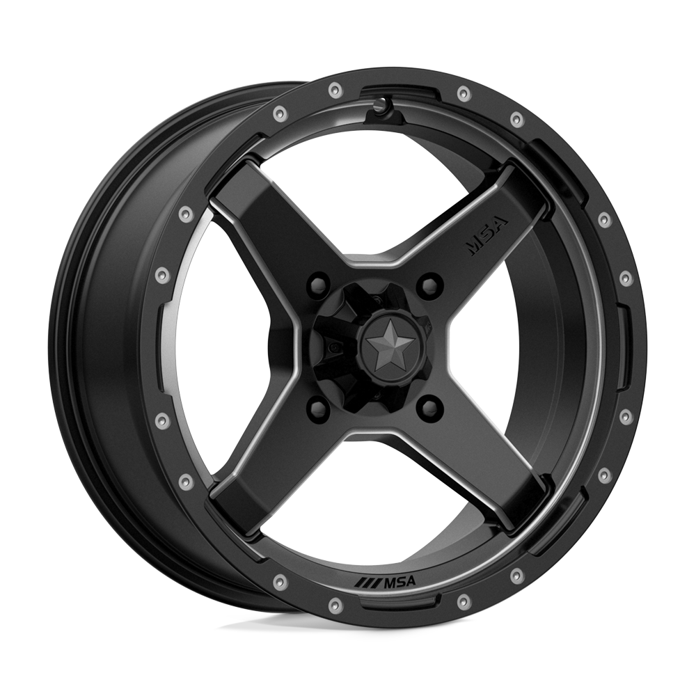 MSA Offroad Wheels M39 CROSS Black wheel