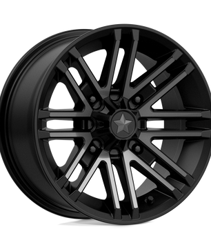 Msa Offroad Wheels M40 Rogue Satin Black Titanium Tint