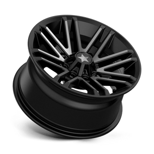 MSA Offroad Wheels M40 ROGUE 14x7 +10 Satin Black Titanium Tint
