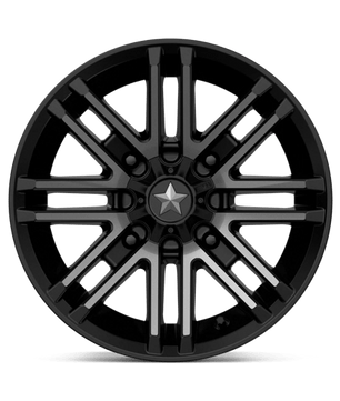 MSA Offroad Wheels M40 ROGUE 14x7 +10 Satin Black Titanium Tint