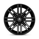MSA Offroad Wheels M40 ROGUE 14x7 +10mm Satin Black Titanium Tint