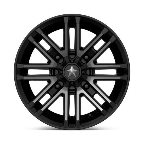 MSA Offroad Wheels M40 ROGUE 14x7 +10 Satin Black Titanium Tint