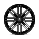 MSA Offroad Wheels M40 ROGUE 16x7 +10mm Satin Black Titanium Tint