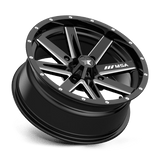 MSA Offroad Wheels M41 BOXER 16x7 +10mm Gloss Black Milled