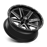 MSA Offroad Wheels M41 BOXER 16x7 +10mm Gloss Black Milled