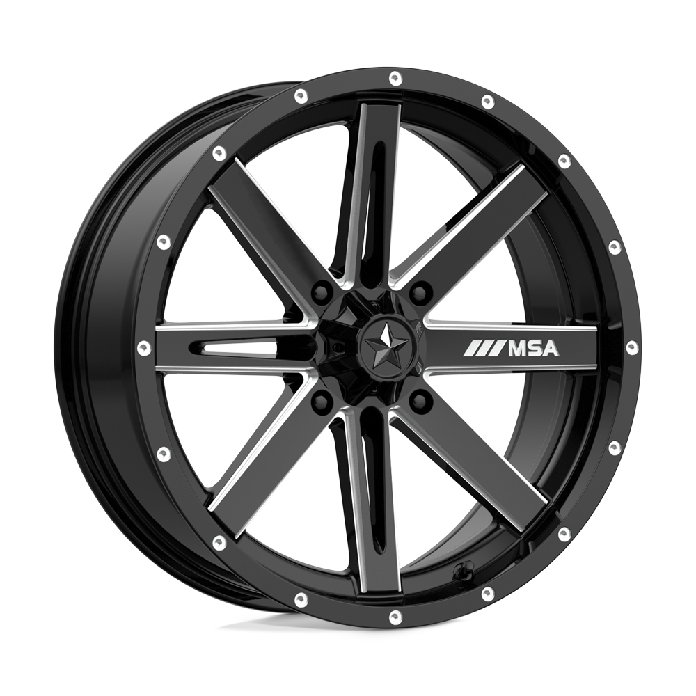 MSA Offroad Wheels M41 BOXER Black wheel