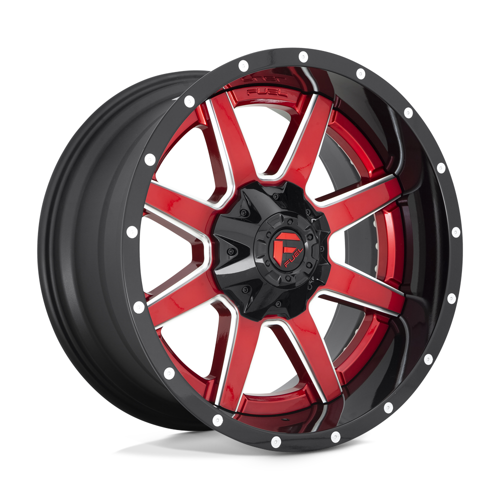 Fuel 2PC D250 MAVERICK Red wheel