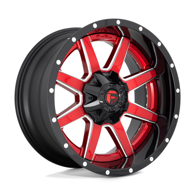 Fuel 2PC D250 MAVERICK Red wheel