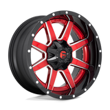 Fuel 2PC D250 MAVERICK Red wheel