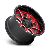 Fuel 2PC D250 MAVERICK 22x12 -44mm Gloss Red