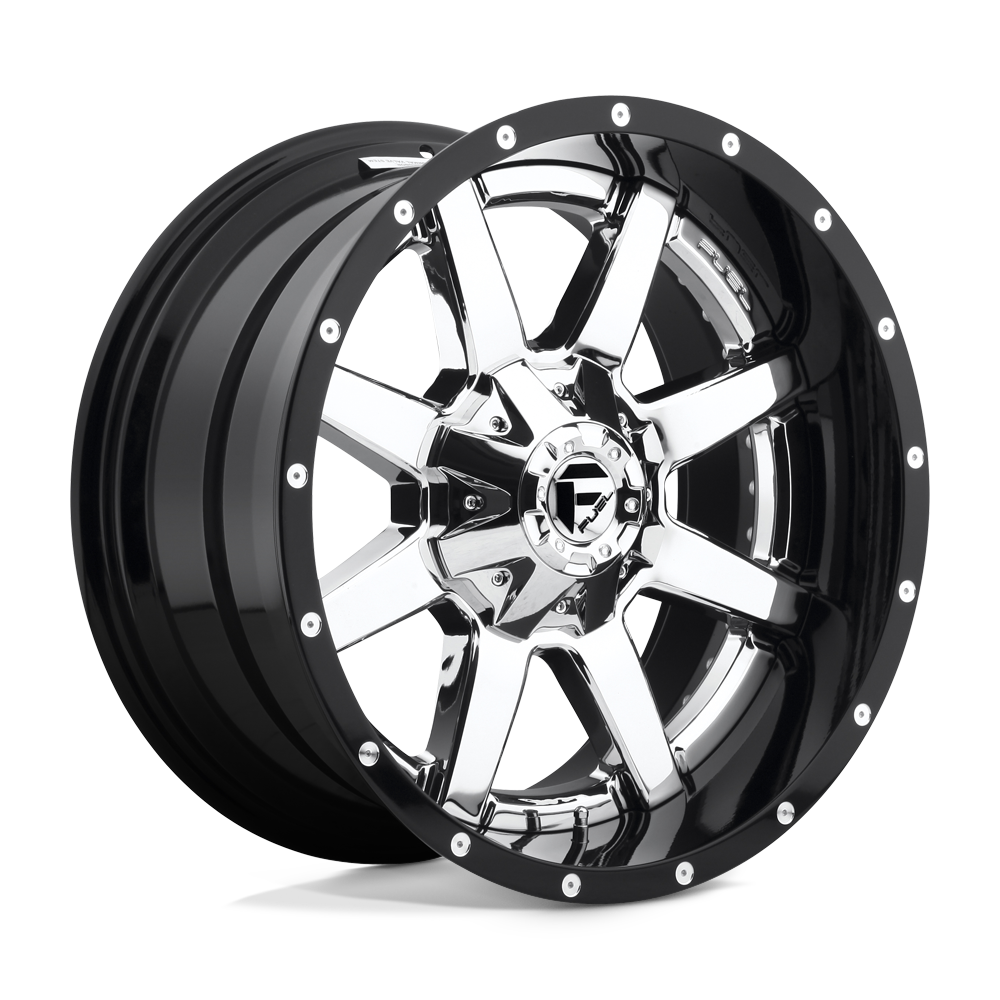 Fuel 2PC Maverick Chrome wheel