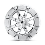 Fuel 1PC D536 MAVERICK 20x9 +20mm Chrome Plated
