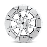 Fuel 1PC D536 MAVERICK 18x9 +1mm Chrome Plated (6x135 / 6x139.7)