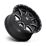 Fuel 1PC D538 MAVERICK 18x9 +1mm Matte Black Milled (5x114.3 / 5x127)