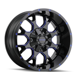 Mayhem Warrior Black with Milled Bl wheel