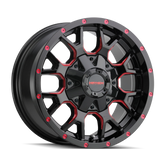 Mayhem WARRIOR 8015 Black Milled Prism R wheel