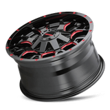 Mayhem WARRIOR 8015 Gloss Black Milled Prism Red