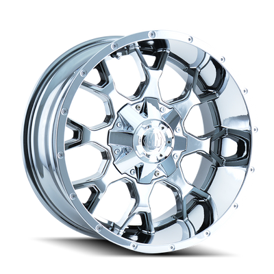Mayhem WARRIOR 8015 Chrome wheel
