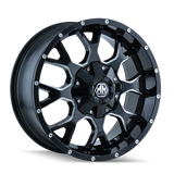 Mayhem WARRIOR 8015 Gloss Black Milled wheel