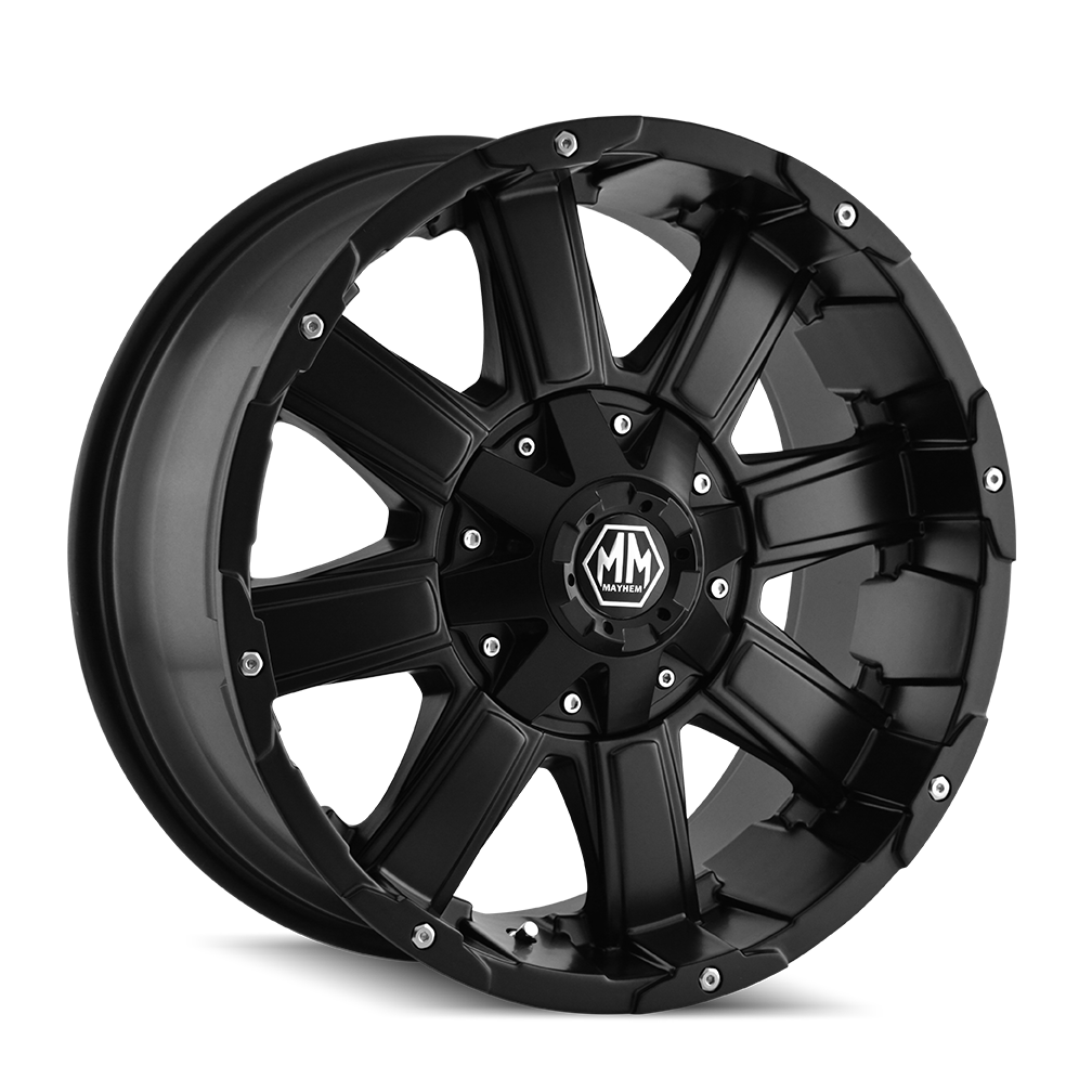 Mayhem CHAOS 8030 Matte Black wheel
