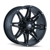 Mayhem RAMPAGE 8090 Matte Black wheel