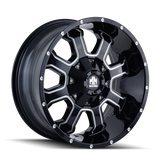Mayhem Fierce Black with Milled Sp wheel